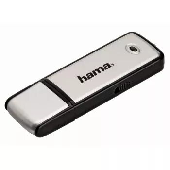 Hama FlashPen “Fancy” USB 2.0 16GB 40X memoria USB Type-A negro, plata
