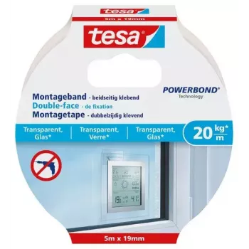 Cinta de montaje Tesa 77741-00000 5 m transparente 19 mm