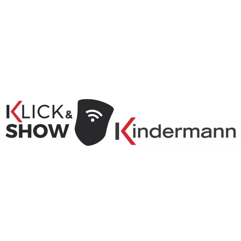 Sistema de presentación inalámbrico Kindermann KLICK & SHOW K-40 sobremesa grafito