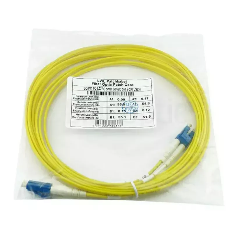 Cable de fibra óptica BlueOptics CAB-SMF-LC-LC-7-BO 7,5 m G.657.A1 LC LC