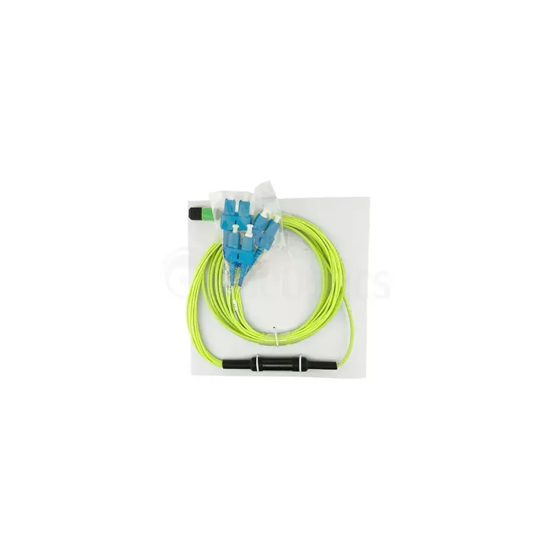 Cable de fibra óptica BlueOptics SFP5142BU10MKB 10 m, G.657.A1, 4x SC a MPO, amarillo