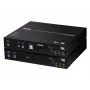 ATEN True 4K DP/HDMI Optical KVM 10km, transmisor y receptor, cableado, 10000 m, 4096 x 2160 píxeles, negro, metal