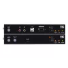 ATEN True 4K DP/HDMI Optical KVM 10km, transmisor y receptor, cableado, 10000 m, 4096 x 2160 píxeles, negro, metal