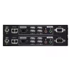 ATEN True 4K DP/HDMI Optical KVM 10km, transmisor y receptor, cableado, 10000 m, 4096 x 2160 píxeles, negro, metal