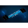 ATEN True 4K DP/HDMI Optical KVM 10km, transmisor y receptor, cableado, 10000 m, 4096 x 2160 píxeles, negro, metal