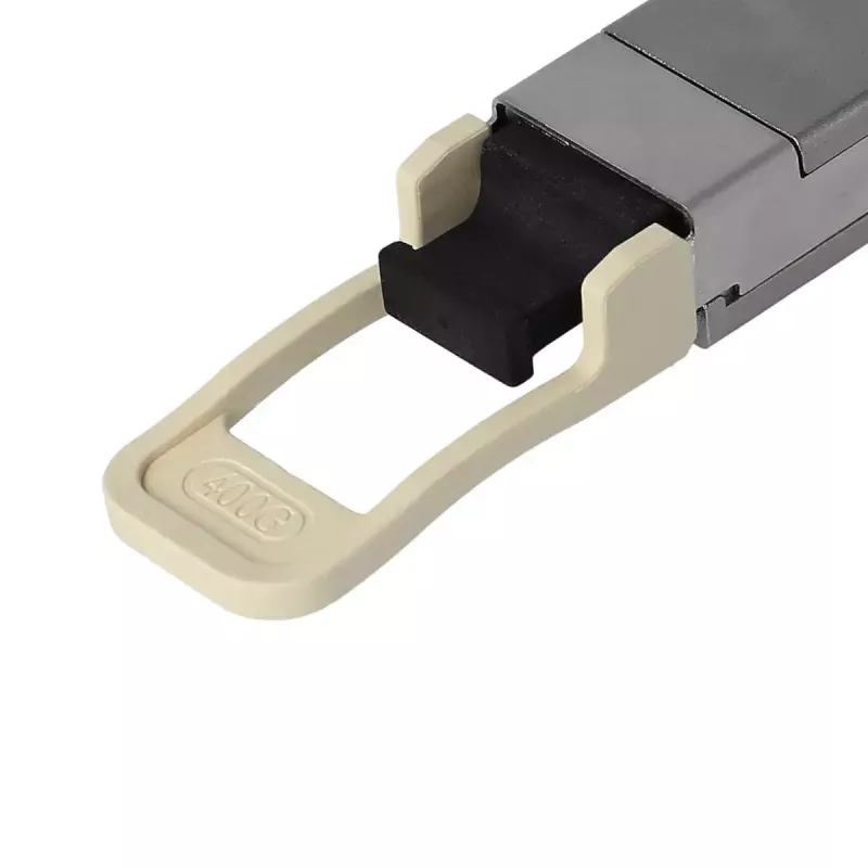 Módulo transceptor de red BlueOptics BO29X854S1D-BO QSFP-DD fibra óptica 400000 Mbit/s plata metal