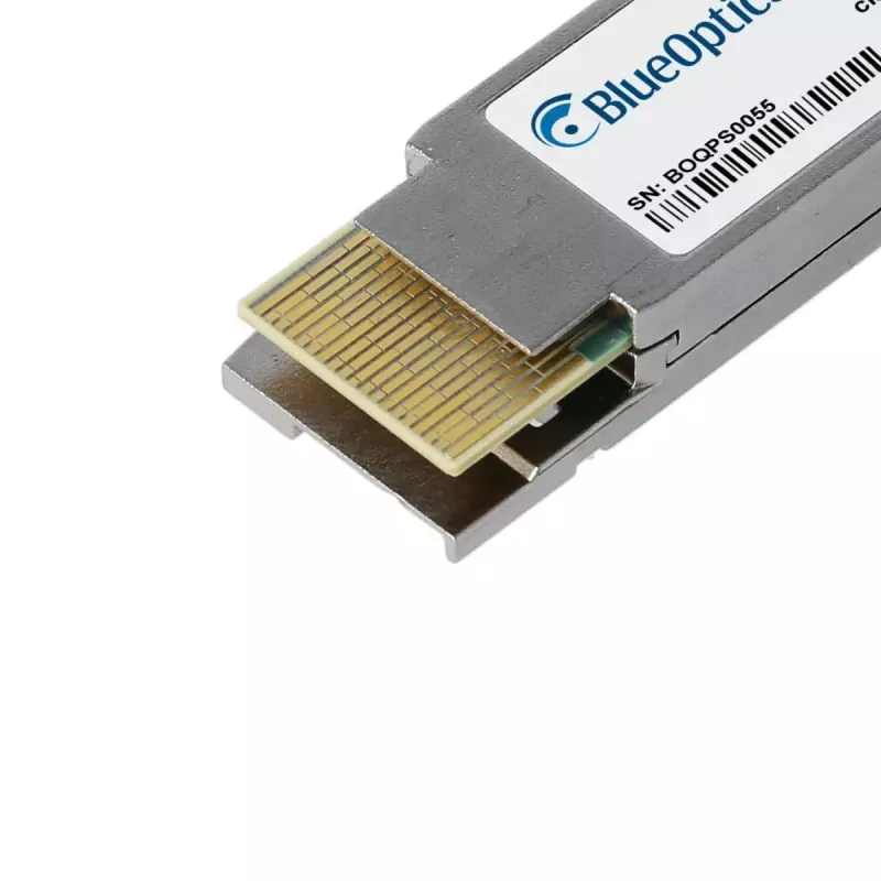 Módulo transceptor de red BlueOptics BO29X854S1D-BO QSFP-DD fibra óptica 400000 Mbit/s plata metal