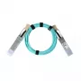 Cable de fibra óptica InfiniBand BlueOptics QSFP56 a QSFP56 5 m (naranja)