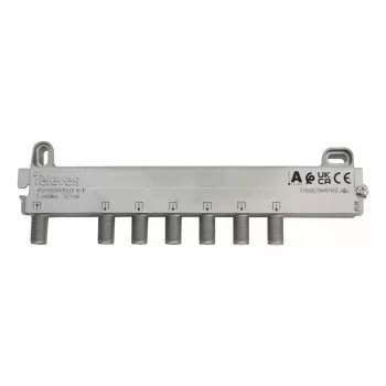 Distribuidor de cable Televes 519506 acero inoxidable 5 - 2400 MHz