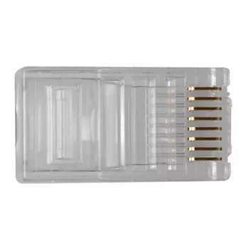 ACT conector modular RJ45 (8P/8C) para cable redondo con conductores flexibles