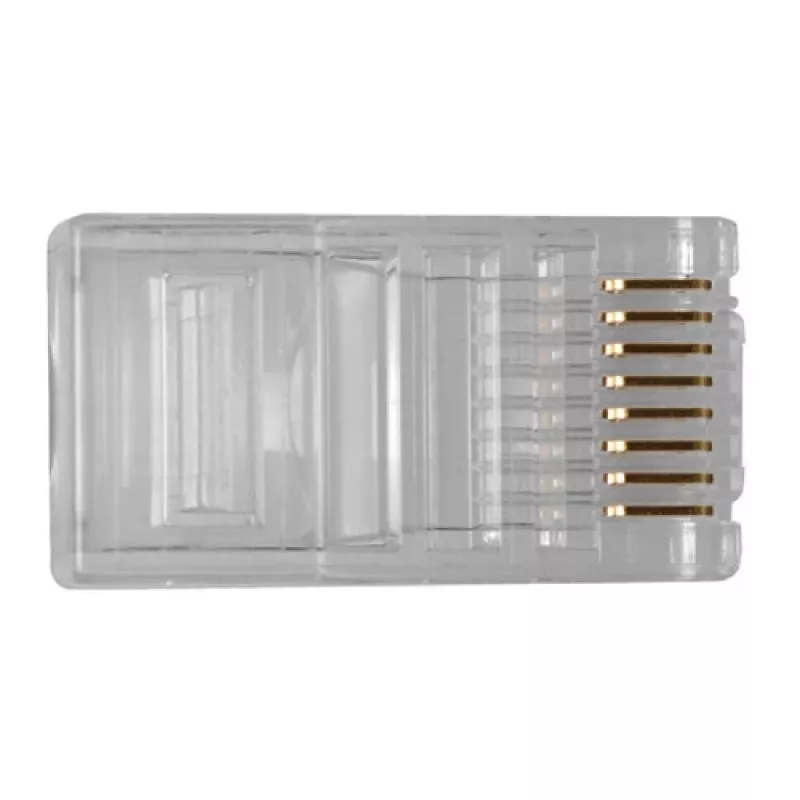 ACT conector modular RJ45 (8P/8C) para cable redondo con conductores flexibles