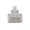 ACT conector modular RJ45 (8P/8C) para cable redondo con conductores flexibles