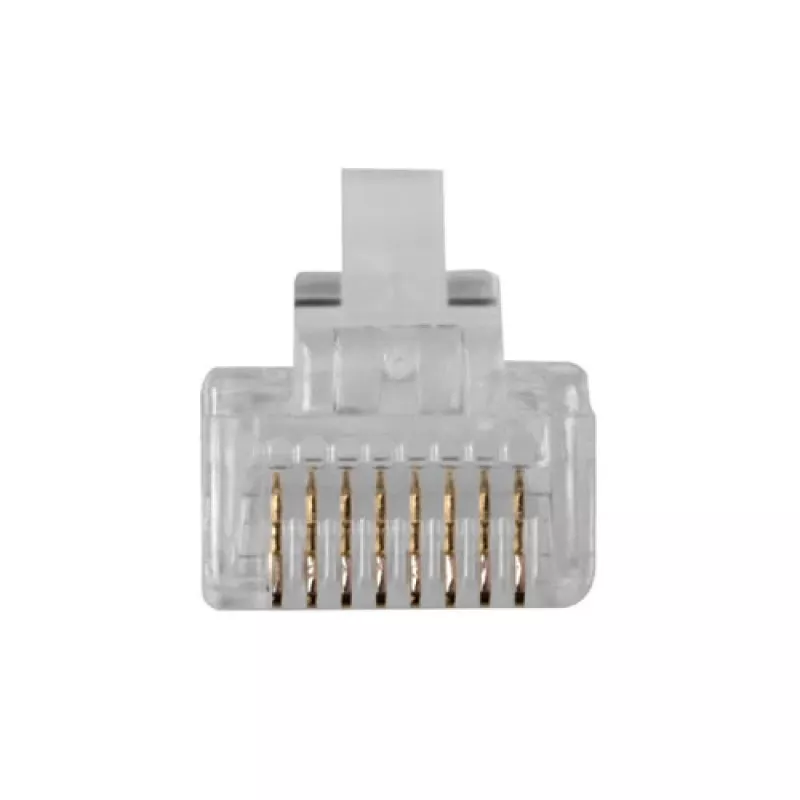 ACT conector modular RJ45 (8P/8C) para cable redondo con conductores flexibles
