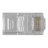 ACT conector modular RJ45 (8P/8C) para cable redondo con conductores flexibles