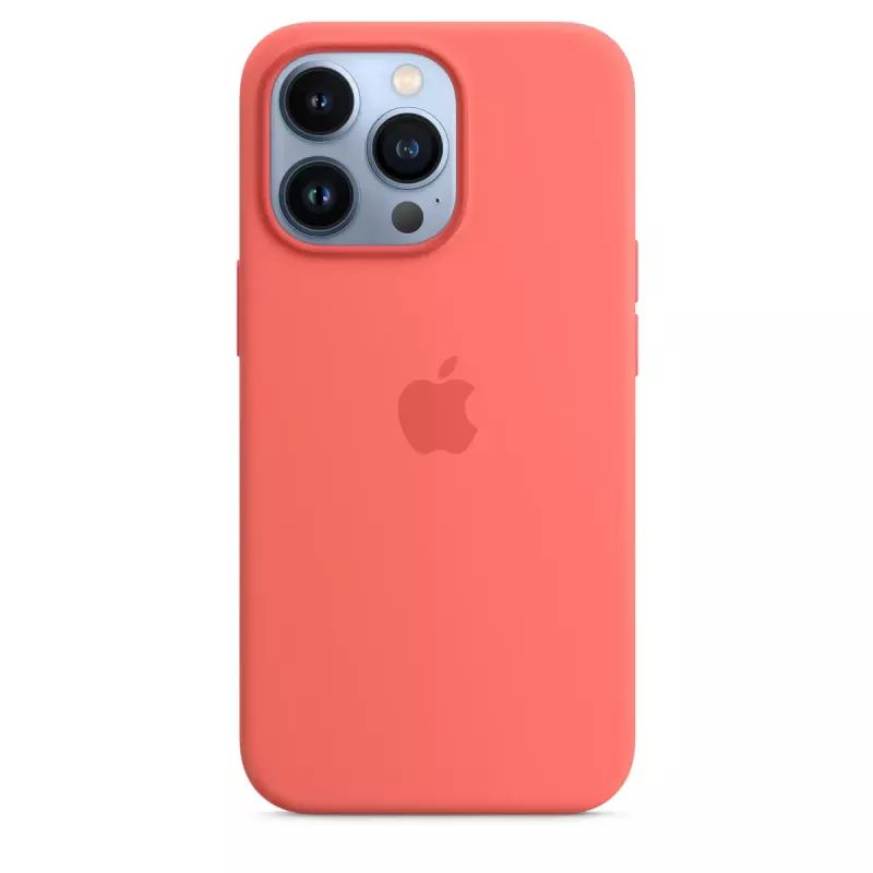 Apple MM2E3ZM/A funda protectora para iPhone 13 Pro, silicona, 6,1 pulgadas (15,5 cm), rosa