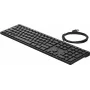 HP Wired Desktop 320K teclado — tamaño completo USB, membrana, negro