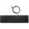 HP Wired Desktop 320K teclado — tamaño completo USB, membrana, negro