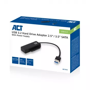 ACT cable adaptador USB 3.2 Gen1 a SATA de 2,5/3,5