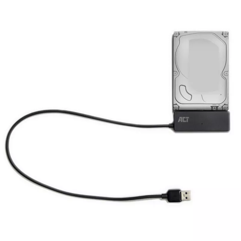 ACT cable adaptador USB 3.2 Gen1 a SATA de 2,5/3,5 inch para SSD/HDD