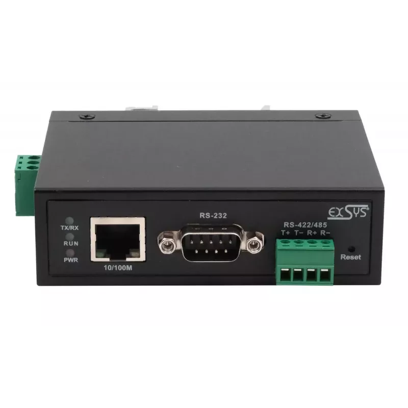 EXSYS EX-61001 servidor serie RS-232/422/485 DC 12-48V