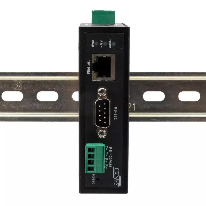 EXSYS EX-61001 servidor serie RS-232/422/485 DC 12-48V