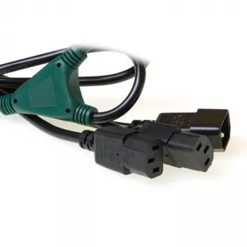 Cable distribuidor de corriente C14 a 2 x C13 1,80 m ACT AK5052