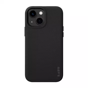 Funda protectora LAUT SHIELD para iPhone 15 (6,1 pulgadas, negro) — funda para Apple iPhone 15