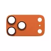 Protector de cámara PanzerGlass Fender para iPhone 17 Pro Max, silicona, Cosmic Orange, resistente a arañazos y golpes