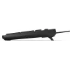Teclado con cable HP 125 tamaño completo USB membrana QWERTY negro