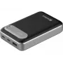 Batería externa de viaje Sandberg 20000 PD35W, 20000 mAh, polímero de litio (LiPo), 3.7 V, negro, plata