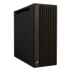 Caja de PC ASUS ProArt PA602 Wood Edition Midi Tower — negra y madera, compatible con ATX/EATX, 2x200 mm frontal, 1x140 mm trasero