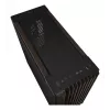 Caja de PC ASUS ProArt PA602 Wood Edition Midi Tower — negra y madera, compatible con ATX/EATX, 2x200 mm frontal, 1x140 mm trasero