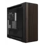 ASUS ProArt PA602 Wood Edition Modern negra - panel de cristal templado Midi Tower negra, madera