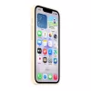 Apple MHWG4ZM/A funda de silicona con MagSafe para iPhone 17e, vainilla