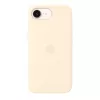 Apple MHWG4ZM/A funda de silicona con MagSafe para iPhone 17e, vainilla