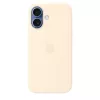 Funda de silicona con MagSafe para Apple iPhone 17 — vainilla, funda para pantalla de 16 cm (6,3