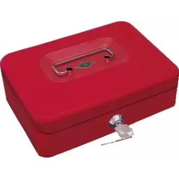 Caja de caudales WEDO 145202X Tamaño 2 Rojo 5,08 cm