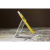 Set de bolígrafos técnicos TROIKA PIP20/YE Plata Amarillo Negro