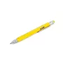 Set de bolígrafos técnicos TROIKA PIP20/YE Plata Amarillo Negro