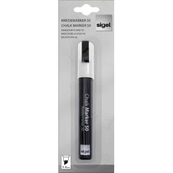Rotulador de tiza Sigel GL181 blanco