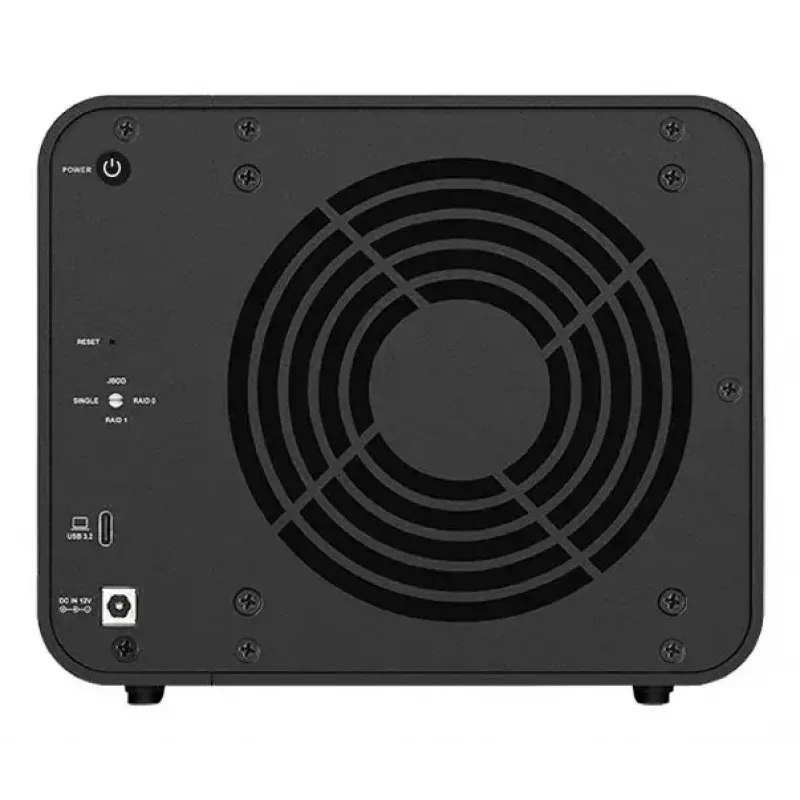 TerraMaster D8 Hybrid Carcasa DAS de 8 bahías para unidades, USB 3.2 Gen 2, sin discos