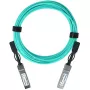 Cable AOC de fibra óptica BlueOptics SFP28-AOC-25M-HU-BO — 25 m, SFP28 a SFP28, color menta