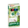 Rotulador Edding EcoLine 29 4 unidades punta de cuña negro azul verde rojo