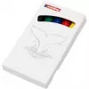 Rotulador permanente Edding 3000 punta redonda colores surtidos 5 unidades
