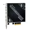 Tarjeta de expansión GIGABYTE Thunderbolt 5 PCIe 4.0 x4 con 3 entradas Mini-DisplayPort