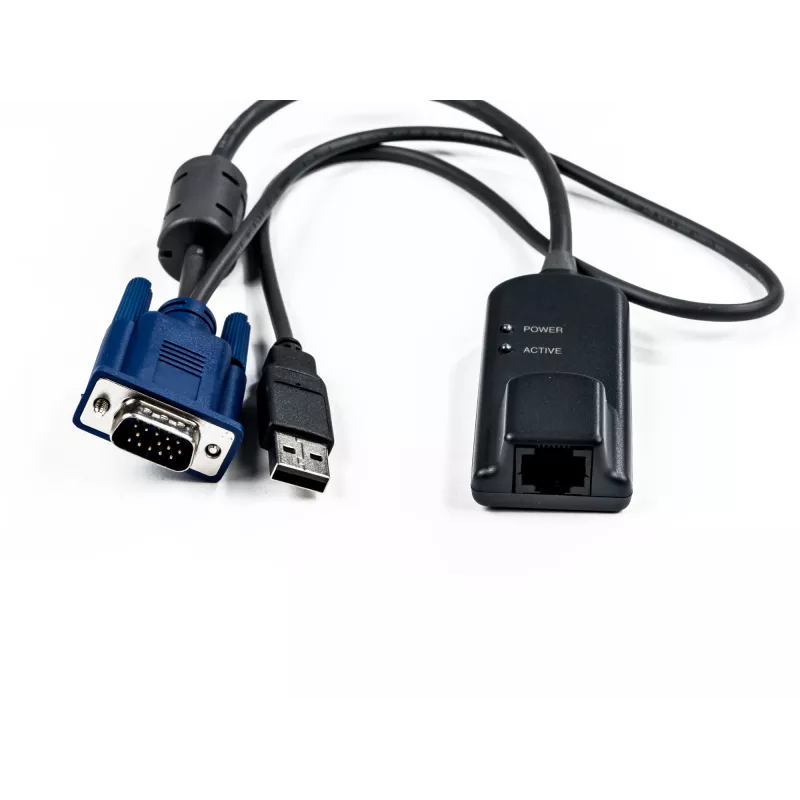 Vertiv Avocent MPUIQ-VMCHS cable/interfaz cambiador de género VGA (D-Sub) USB 2.0 negro, azul