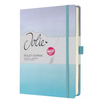 Cuaderno Sigel Jolie JB100 A5+ 100 hojas azul violeta