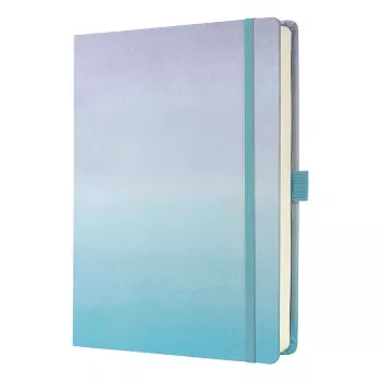Cuaderno Sigel Jolie JB100 A5+ 100 hojas azul violeta