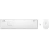 HP 650 Teclado y ratón inalámbricos combo membrana tamaño completo blanco