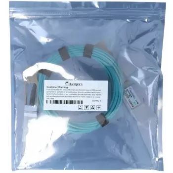 Cable de fibra óptica BlueOptics 4Z57A14190-BO QSFP56 a QSFP56 10 m naranja